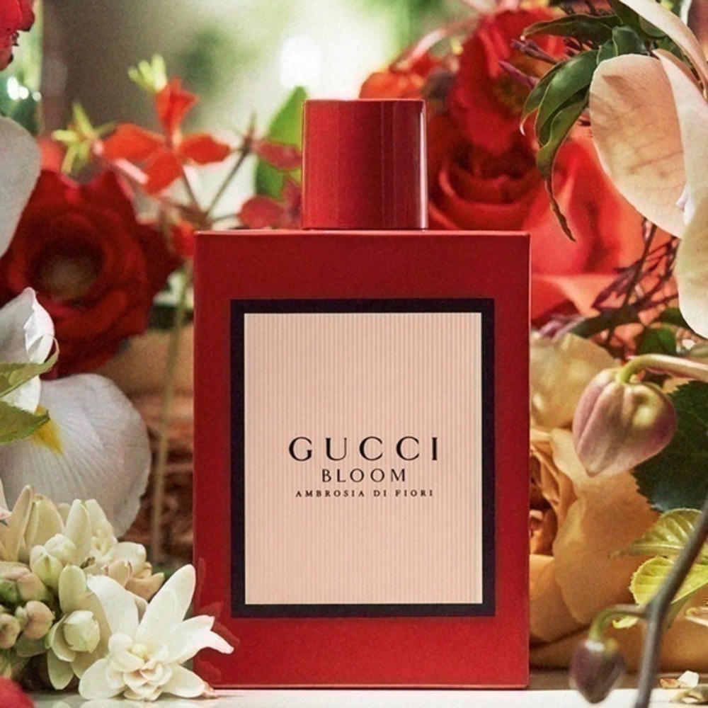 3.3 OZ GUCCI BLOOM AMBROSIA DI FIORI INTENSE EAU DE PARFUM